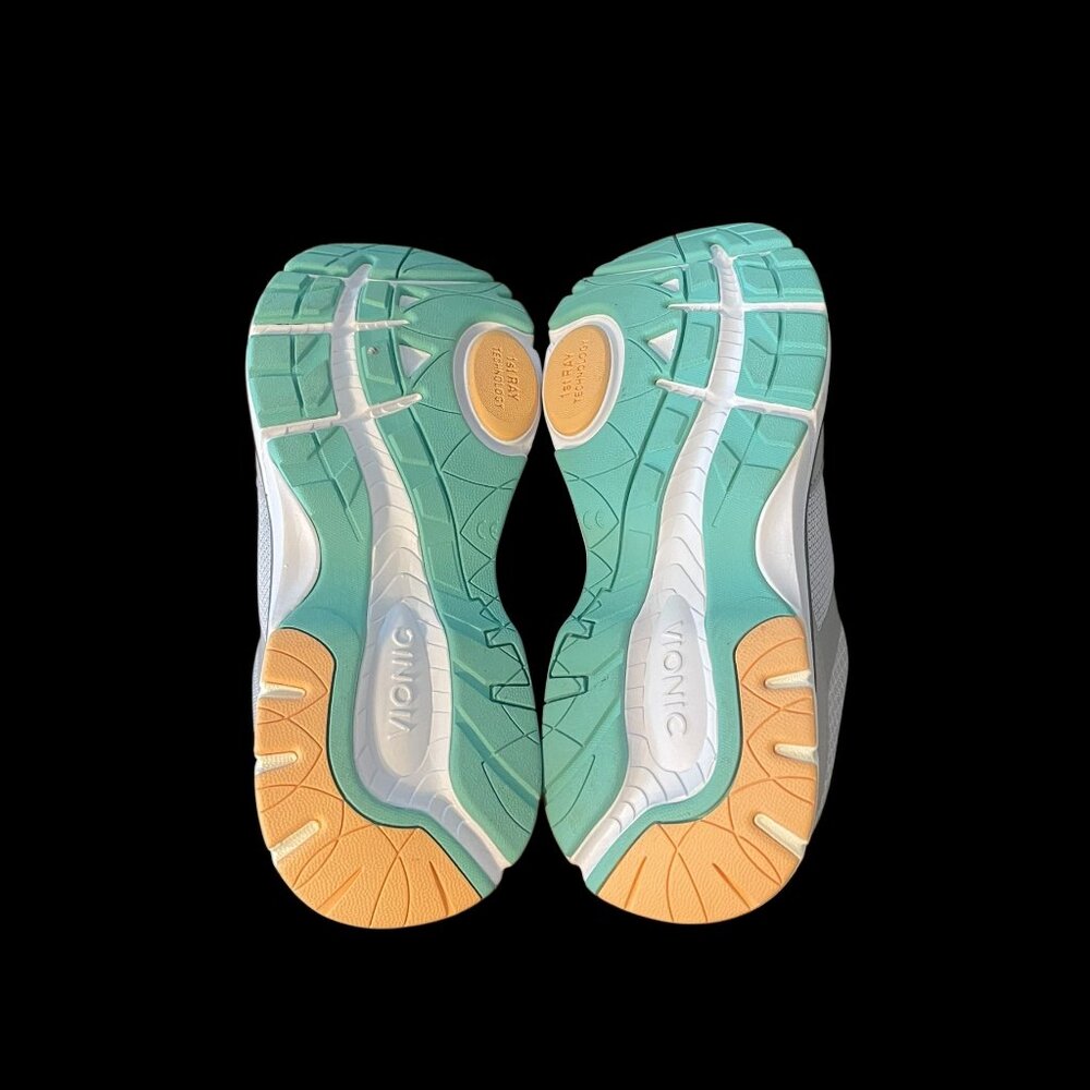 Vionic Women's Light Gray and Pale Pink Sneakers - Picture 5 of 14